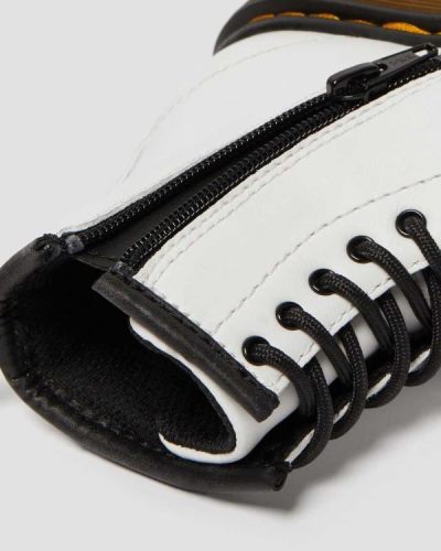 Botas Con Cordones Dr Martens Toddler 1460 Cuero Para Niños DR4628W